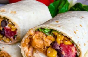 Southwest Chicken Wrap Southwest Chicken Wrap