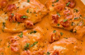 Creamy Tomato Basil Chicken Breasts Creamy Tomato Basil Chicken Breasts