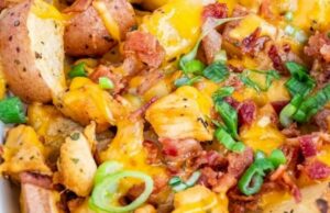 Loaded Chicken and Potato Casserole
