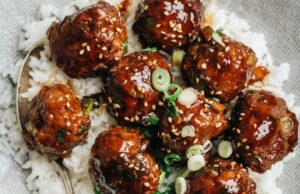 Mongolian Meatballs