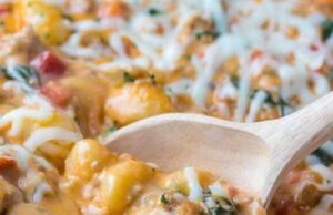 One Pot Creamy Sausage Gnocchi One Pot Creamy Sausage Gnocchi