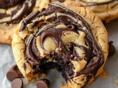 Peanut Butter Brownie Swirl Cookies Peanut Butter Brownie Swirl Cookies