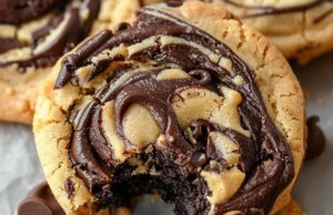 Peanut Butter Brownie Swirl Cookies Peanut Butter Brownie Swirl Cookies