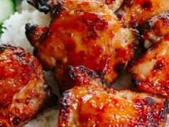 Sticky Sweet Chili Chicken Thighs Sticky Sweet Chili Chicken Thighs