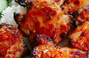 Sticky Sweet Chili Chicken Thighs Sticky Sweet Chili Chicken Thighs