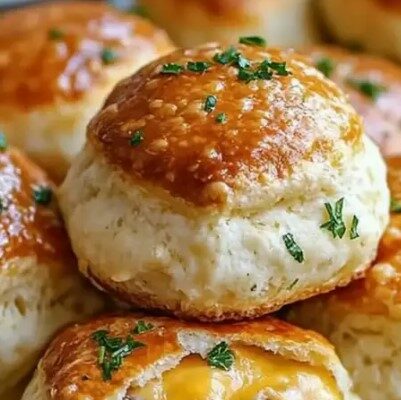 Garlic Parmesan Cheeseburger Bombs