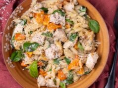 Boursin Orzo with Chicken Boursin Orzo with Chicken
