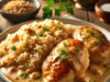 Creamy Smothered Chicken and Rice Creamy Smothered Chicken and Rice
