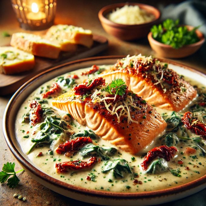 Creamy Tuscan Salmon