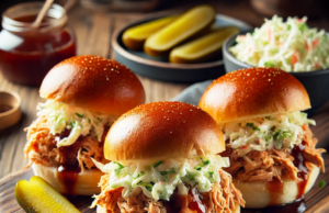 Slow Cooker BBQ Chicken Sliders Slow Cooker BBQ Chicken Sliders