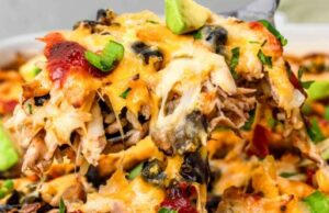 Chicken Burrito Casserole