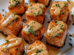 Crispy Bang Bang Salmon Bites
