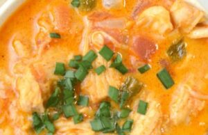 Keto Chicken Enchilada Soup