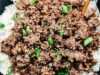 Korean Ground Beef and Rice Bowls