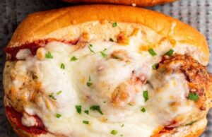 Air Fryer Meatball Subs