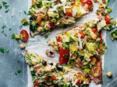 Chopped Salad Pizza