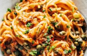 Roasted Tomato Puttanesca