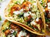Spicy Shrimp Tacos with Garlic Cilantro Lime Slaw