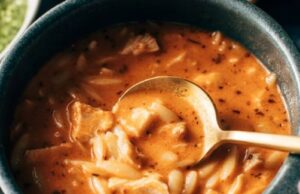 Chicken Orzo Tomato Soup