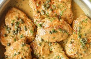 Creamy Chicken Piccata