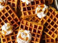 Pumpkin Spice Waffles