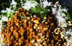 Red Curry Lentils