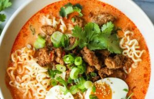 Thai Coconut Curry Ramen