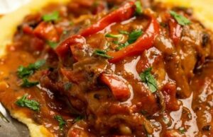 The Best Chicken Cacciatore
