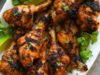 Crispy Tandoori Chicken Drumsticks with Mango Chutney