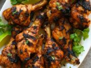Crispy Tandoori Chicken Drumsticks with Mango Chutney