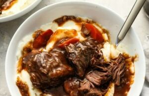 Red Wine Braised Short Ribs