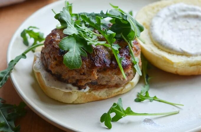 Skillet Turkey Burgers