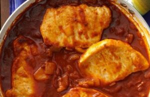 Spicy Tomato Pork Chops