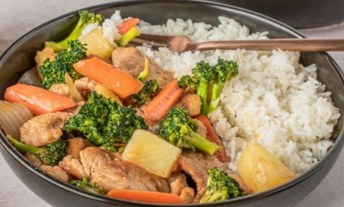Sweet & Savory Pineapple Pork Stir-Fry