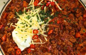 The BEST Easy Chili Con Carne