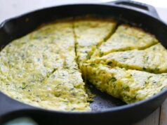 Zucchini and Cheddar Frittata