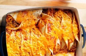 The Ultimate Comfort Food: Easy Beef and Rice Enchiladas
