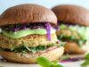 Cauliflower Hummus Burgers with Green Goddess Sauce: The Ultimate Veggie Burger Cauliflower Hummus Burgers with Green Goddess Sauce