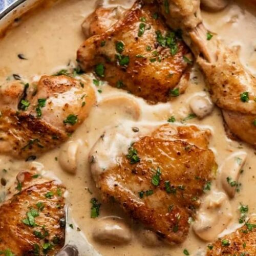 Chicken Fricassée