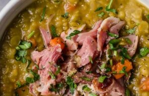 Classic Split Pea Soup with Ham: A Cozy, Healthy Bowl of Comfort Classic Split Pea Soup with Ham