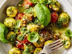 The Easiest Weeknight Win: Creamy Pesto Gnocchi with Burst Tomatoes