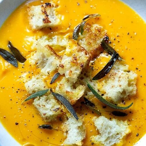 Creamy Roasted Butternut Squash Soup