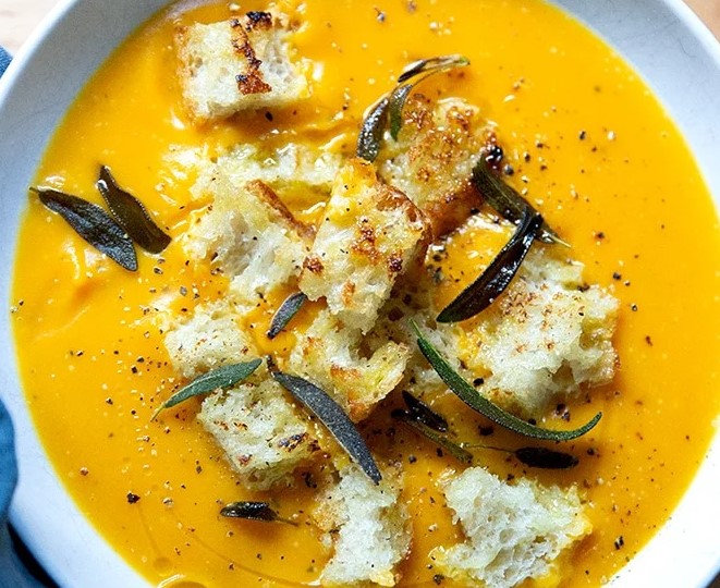 Creamy Roasted Butternut Squash Soup Creamy Roasted Butternut Squash Soup