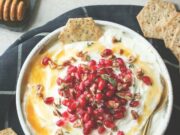 Honey Whipped Goat Cheese with Pomegranate: Your New Holiday MVP (or Anytime Snack!) Honey Whipped Goat Cheese with Pomegranate