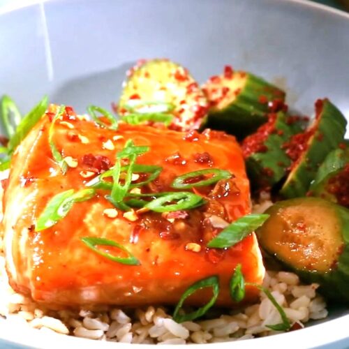 Maple Glazed Salmon