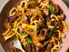 Miso & Chilli Mushroom Noodles Miso & Chilli Mushroom Noodles