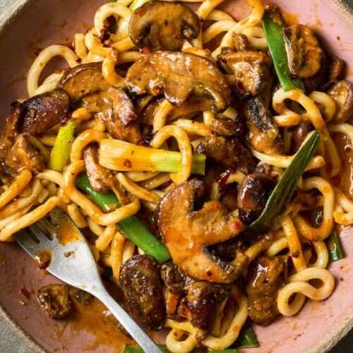 Miso & Chilli Mushroom Noodles