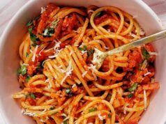 Spaghetti all’Amatriciana: Your New Favorite 30 Minute Pasta Spaghetti all’Amatriciana