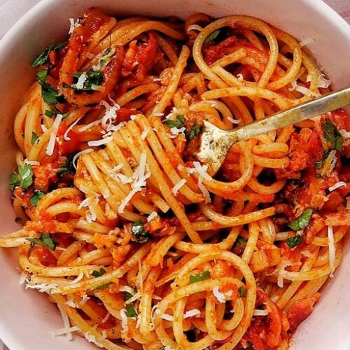 Spaghetti all’Amatriciana