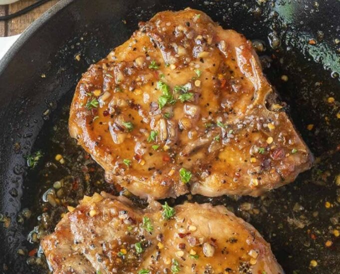 Brown Sugar Garlic Pork Chops Brown Sugar Garlic Pork Chops